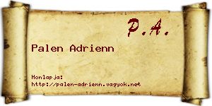 Palen Adrienn névjegykártya