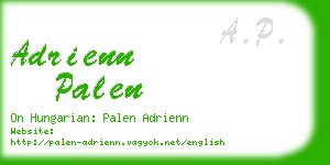 adrienn palen business card